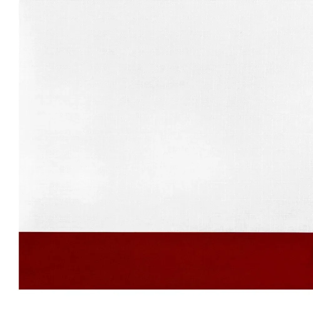 PowerSellerUSA Two-Tone Tier Pair Panels and Valance Kitchen Curtains Set for